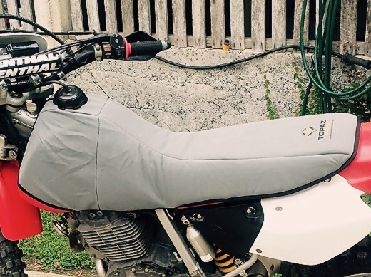 Motorcycle seat and tank cover sales